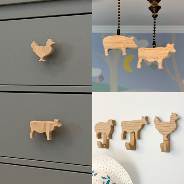 Farm collection nursery hardware