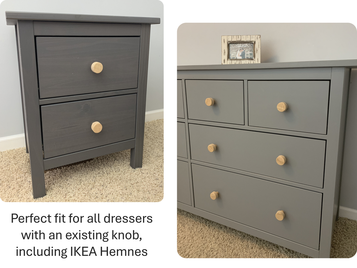 Round Dresser Knobs