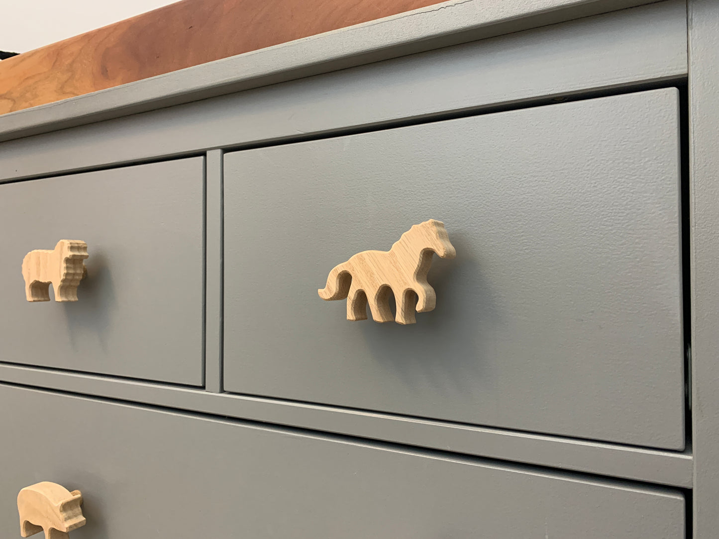 Farm Animal Dresser Knobs