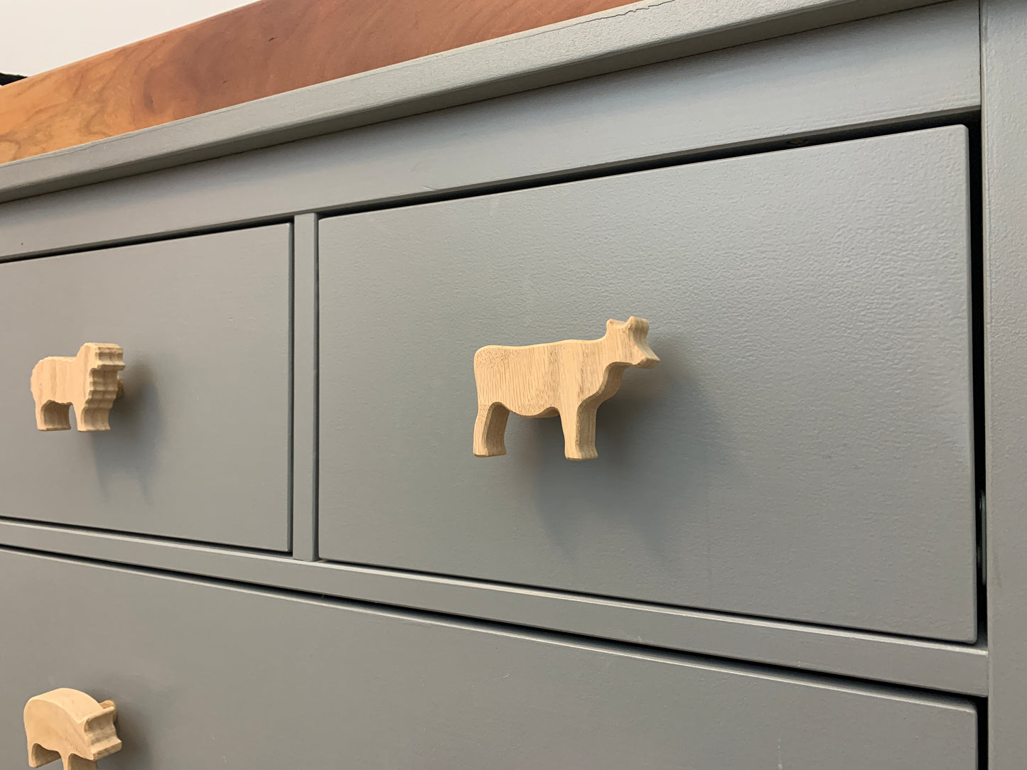 Farm Animal Dresser Knobs