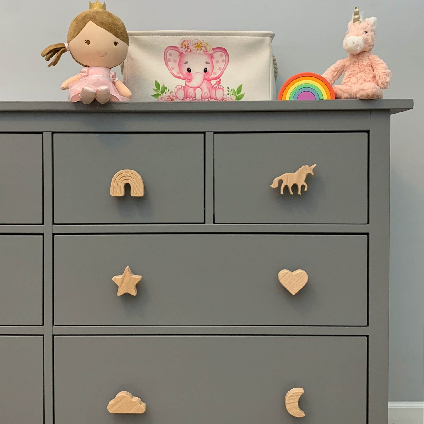 Girls Room Dresser Knobs