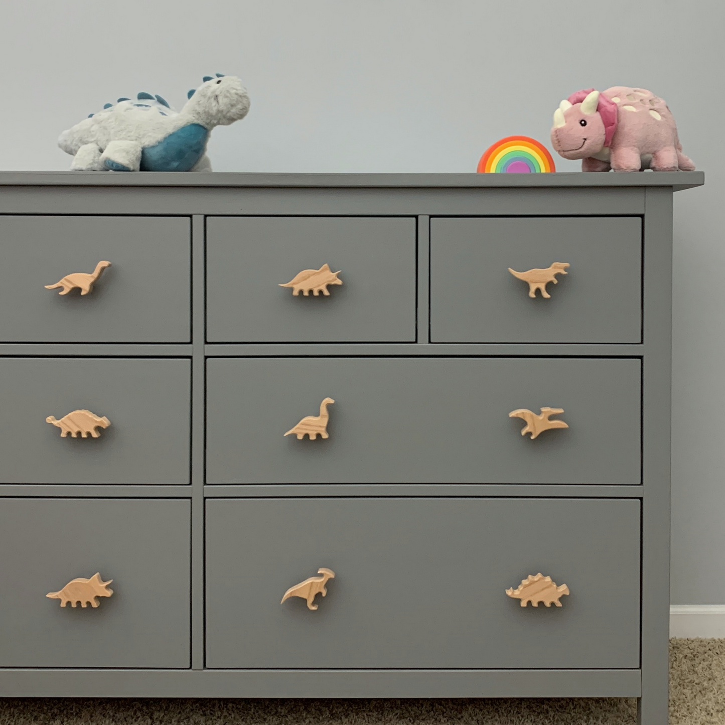 Dinosaur Dresser Knobs