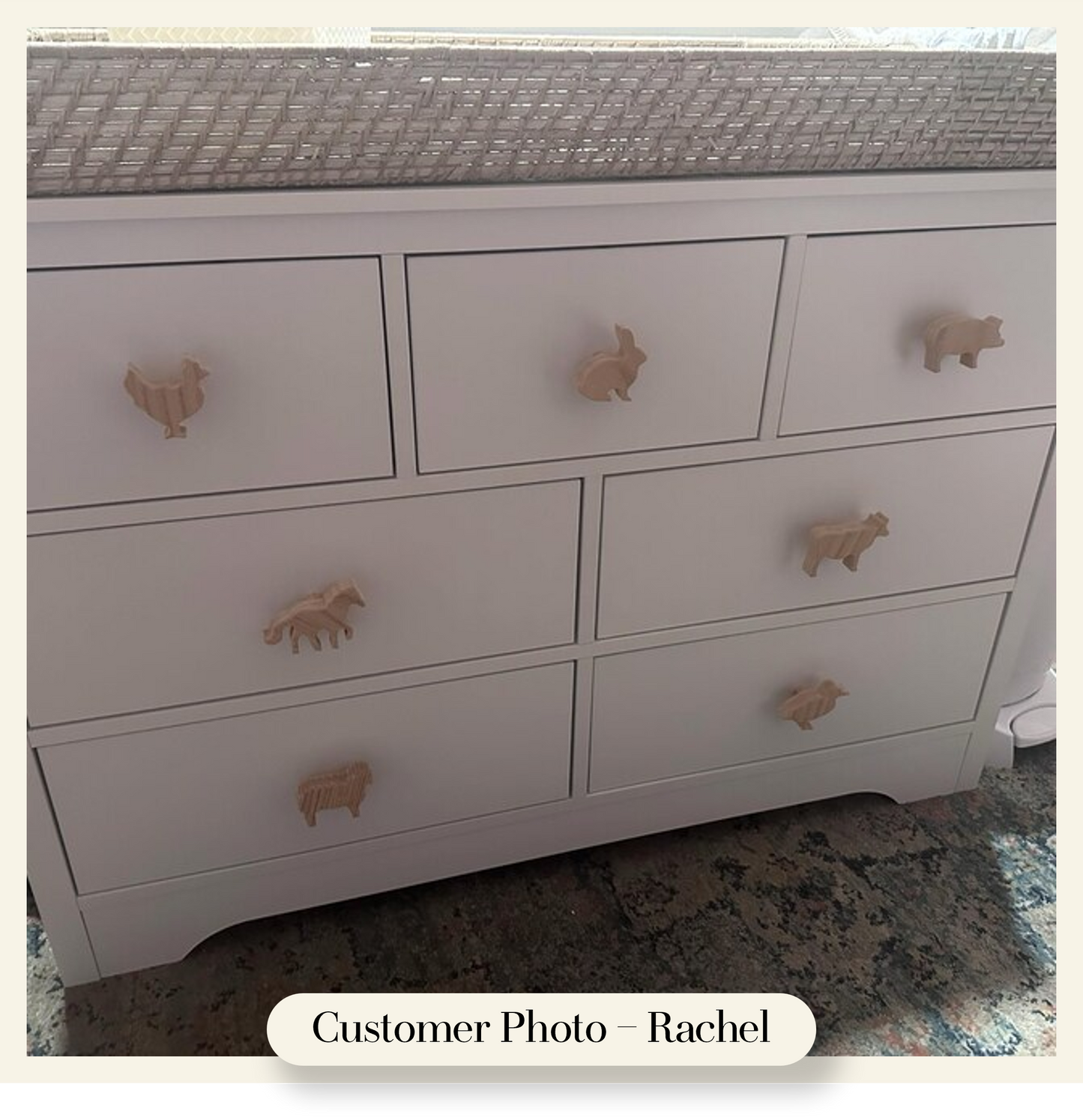 Farm Animal Dresser Knobs