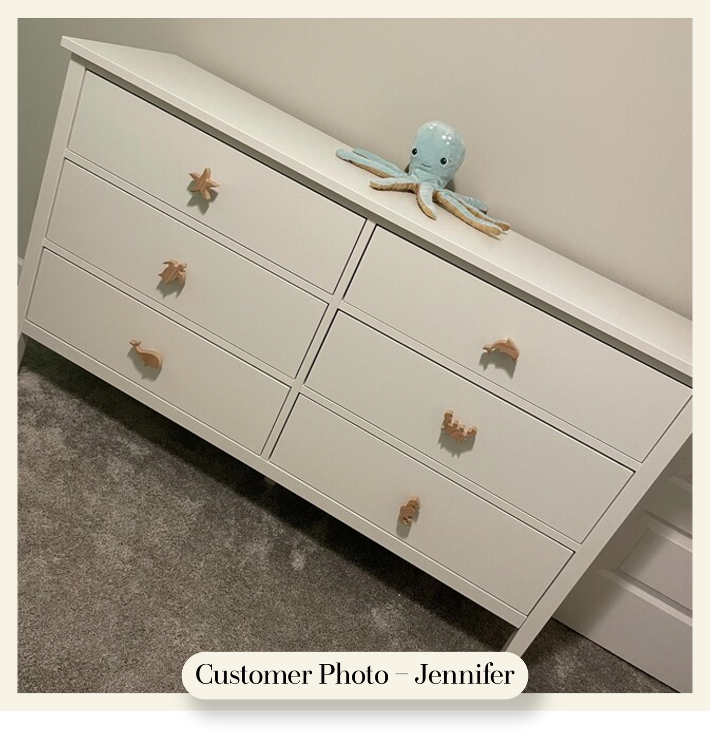 Sea Animal Dresser Knobs
