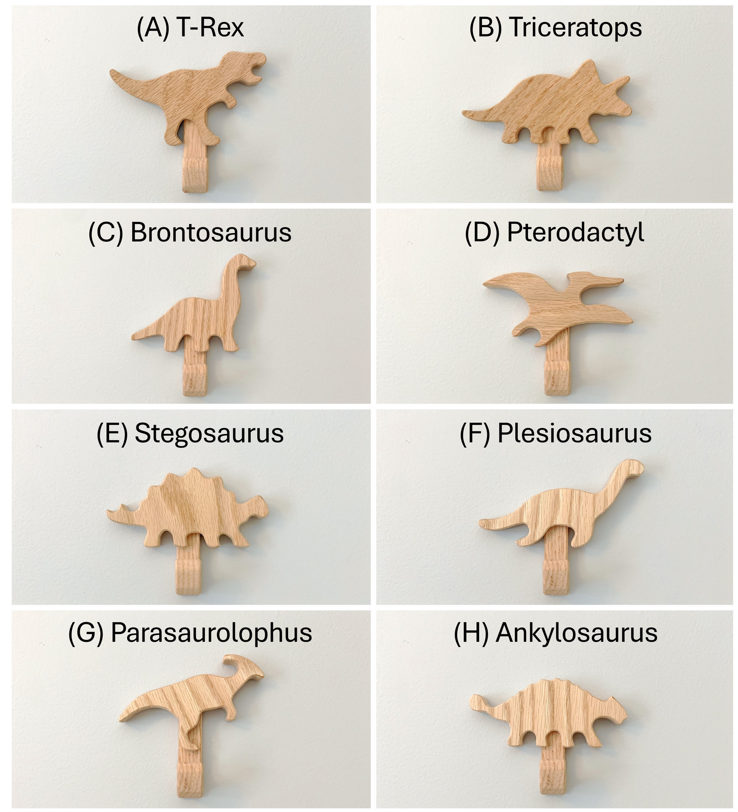 Dinosaur Wall Hooks