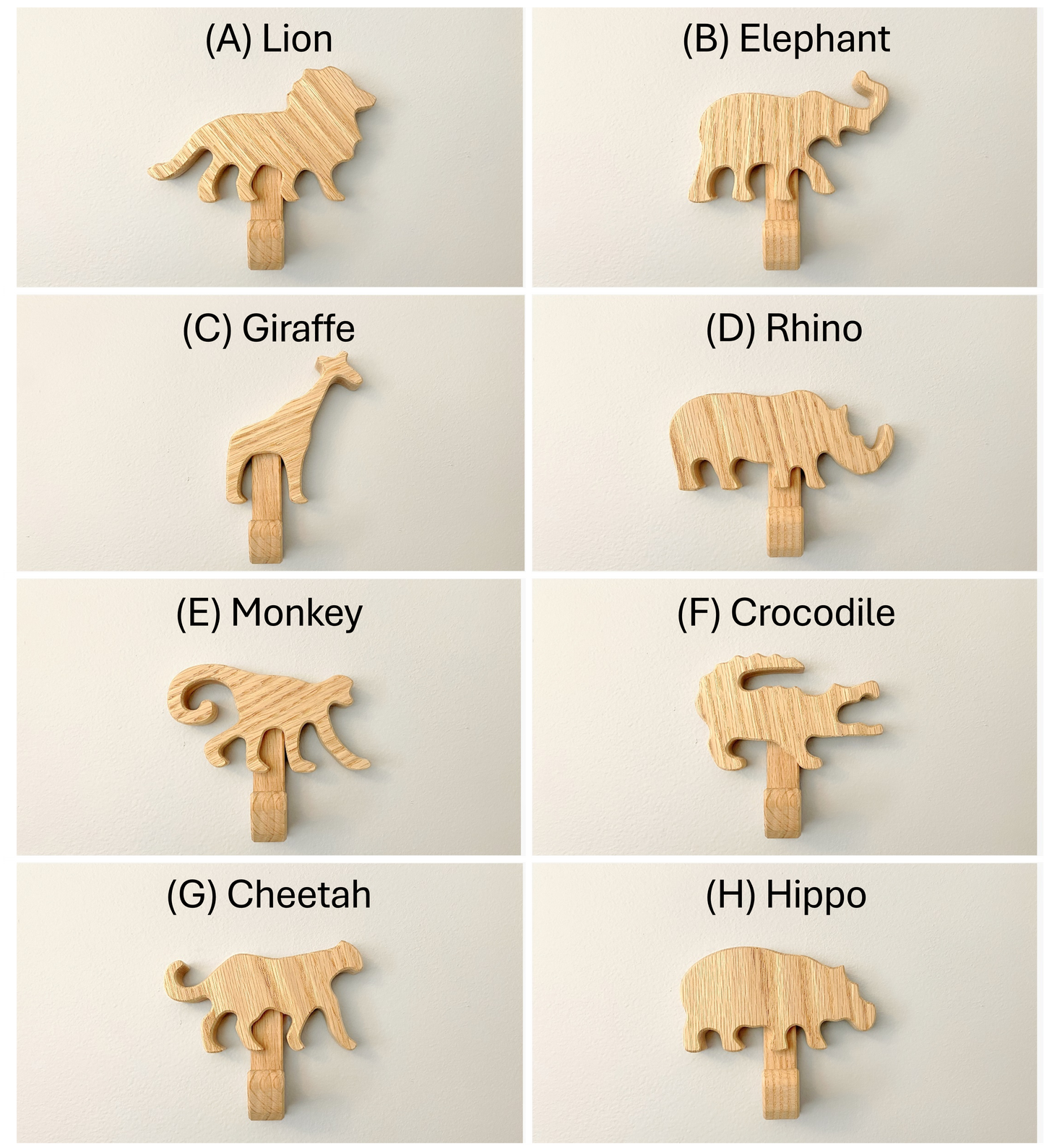 Safari Wall Hooks