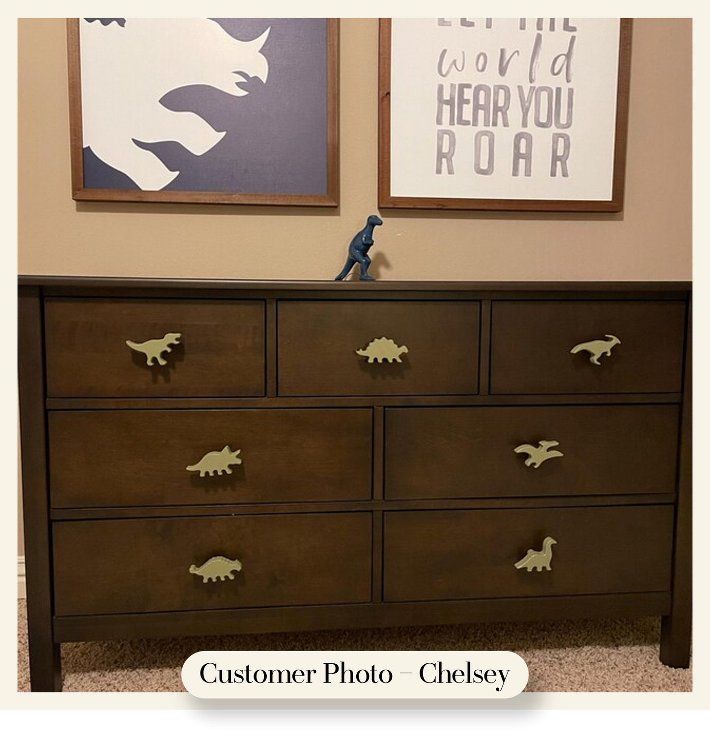 Dinosaur Dresser Knobs