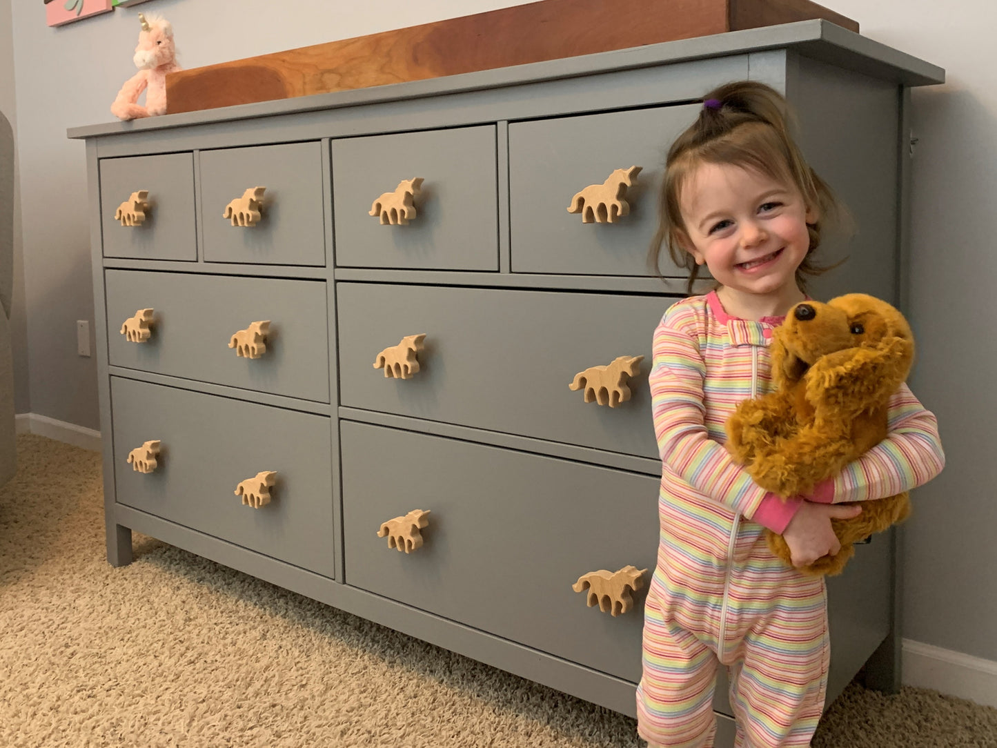 Unicorn Dresser Knobs