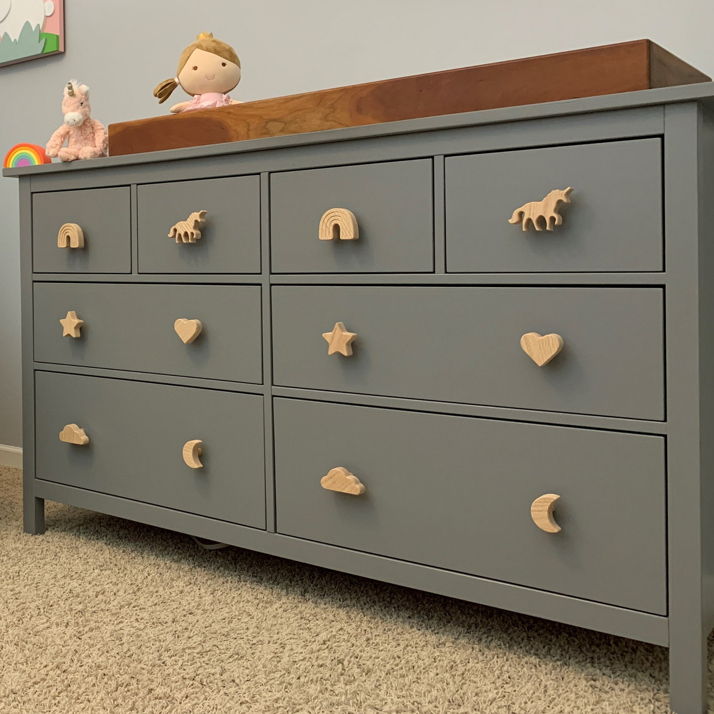 Girls Room Dresser Knobs