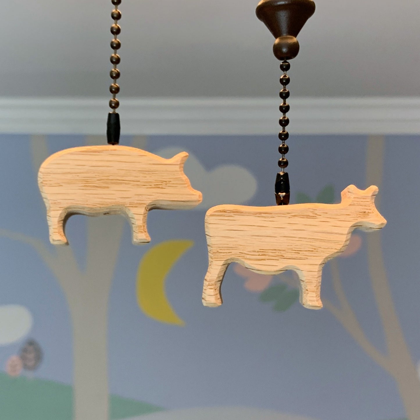Farm Animal Ceiling Fan Pulls
