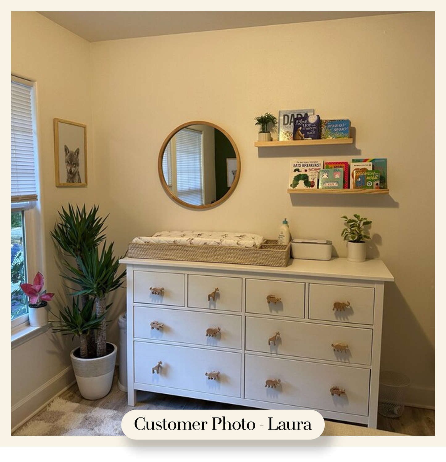 Safari Animal Dresser Knobs