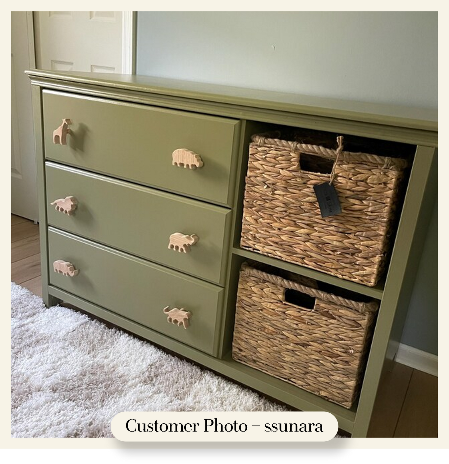 Safari Animal Dresser Knobs