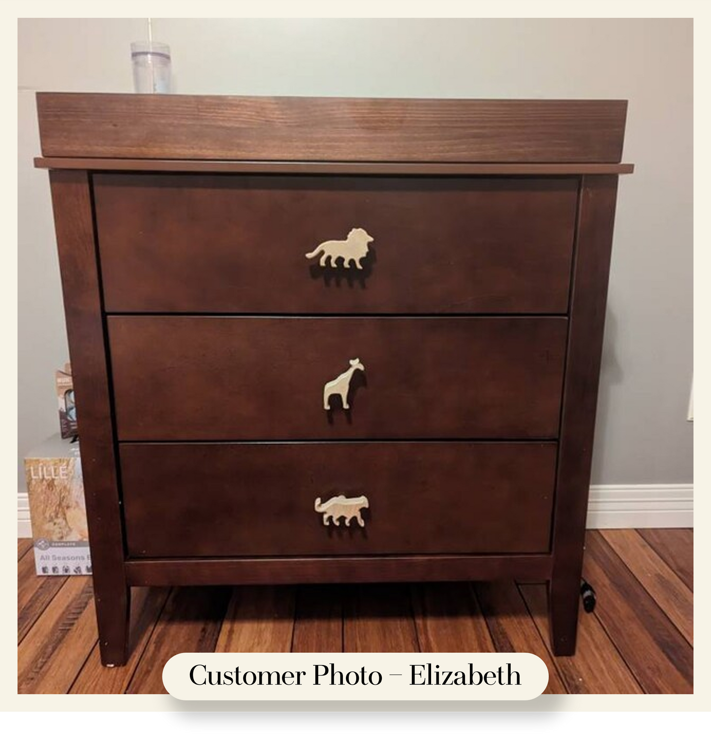 Safari Animal Dresser Knobs