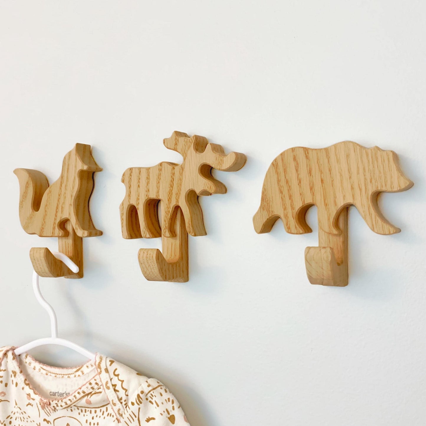 Woodland Animal Wall Hooks