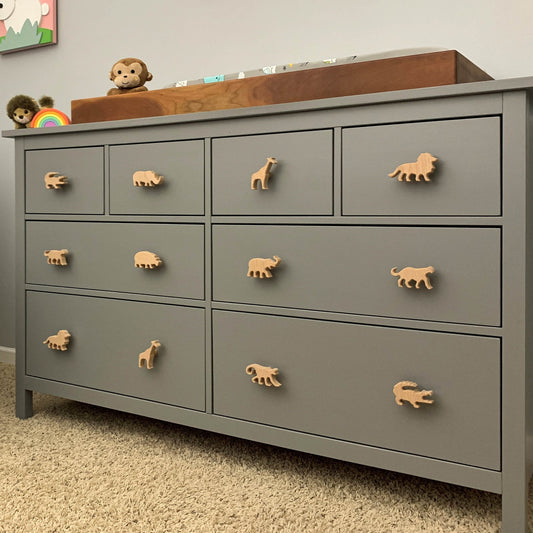 Safari Animal Dresser Knobs